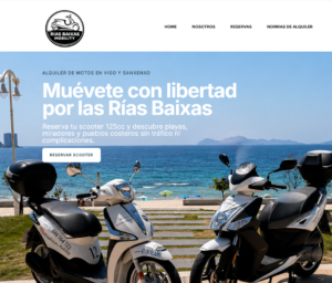 Alquiler Motos Vigo y sanxenxo